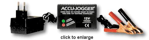 Accu-Jogger  -  immer eine startklare Batterie !